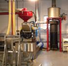 Used Coffee Roasting System: ) Petroncini TTA 60 Roaster(60KG per batch with output of 3 to 4 batches per hour) with ELP 60 pneumatic loaders, Petroncini Main 300 coffee grinder, Petroncini BFT 60 af...