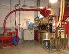 Used Coffee Roasting System: ) Petroncini TTA 60 Roaster(60KG per batch with output of 3 to 4 batches per hour) with ELP 60 pneumatic loaders, Petroncini Main 300 coffee grinder, Petroncini BFT 60 af...