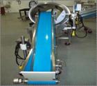 Used Complete Pizza Processing and Packaging Line.  Line consists of Pizzamatic sauce depositors, cheese shredders, transfer conveyors, Pizzamatic waterfall cheese applicator, sausage applicator, pep...