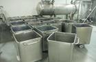 Used Complete Flexline Frozen Meal Kitchen and Assembly Production Line. Accuracy: Precision meal component placement within a tray. Variety: 11 depositing stations for meal components, sauce, glaze ...