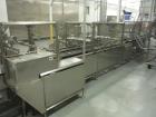 Used Complete Flexline Frozen Meal Kitchen and Assembly Production Line. Accuracy: Precision meal component placement within a tray. Variety: 11 depositing stations for meal components, sauce, glaze ...