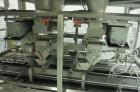 Used Complete Flexline Frozen Meal Kitchen and Assembly Production Line. Accuracy: Precision meal component placement within a tray. Variety: 11 depositing stations for meal components, sauce, glaze ...