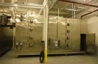 Used Complete Flexline Frozen Meal Kitchen and Assembly Production Line. Accuracy: Precision meal component placement within a tray. Variety: 11 depositing stations for meal components, sauce, glaze ...