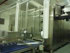 Used Complete Flexline Frozen Meal Kitchen and Assembly Production Line. Accuracy: Precision meal component placement within a tray. Variety: 11 depositing stations for meal components, sauce, glaze ...