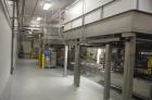 Used Complete Flexline Frozen Meal Kitchen and Assembly Production Line. Accuracy: Precision meal component placement within a tray. Variety: 11 depositing stations for meal components, sauce, glaze ...