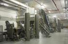Used Complete Flexline Frozen Meal Kitchen and Assembly Production Line. Accuracy: Precision meal component placement within a tray. Variety: 11 depositing stations for meal components, sauce, glaze ...