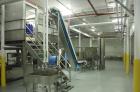Used Complete Flexline Frozen Meal Kitchen and Assembly Production Line. Accuracy: Precision meal component placement within a tray. Variety: 11 depositing stations for meal components, sauce, glaze ...