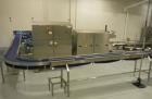 Used Complete Flexline Frozen Meal Kitchen and Assembly Production Line. Accuracy: Precision meal component placement within a tray. Variety: 11 depositing stations for meal components, sauce, glaze ...