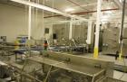 Used Complete Flexline Frozen Meal Kitchen and Assembly Production Line. Accuracy: Precision meal component placement within a tray. Variety: 11 depositing stations for meal components, sauce, glaze ...