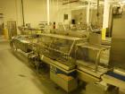 Used Complete Flexline Frozen Meal Kitchen and Assembly Production Line. Accuracy: Precision meal component placement within a tray. Variety: 11 depositing stations for meal components, sauce, glaze ...