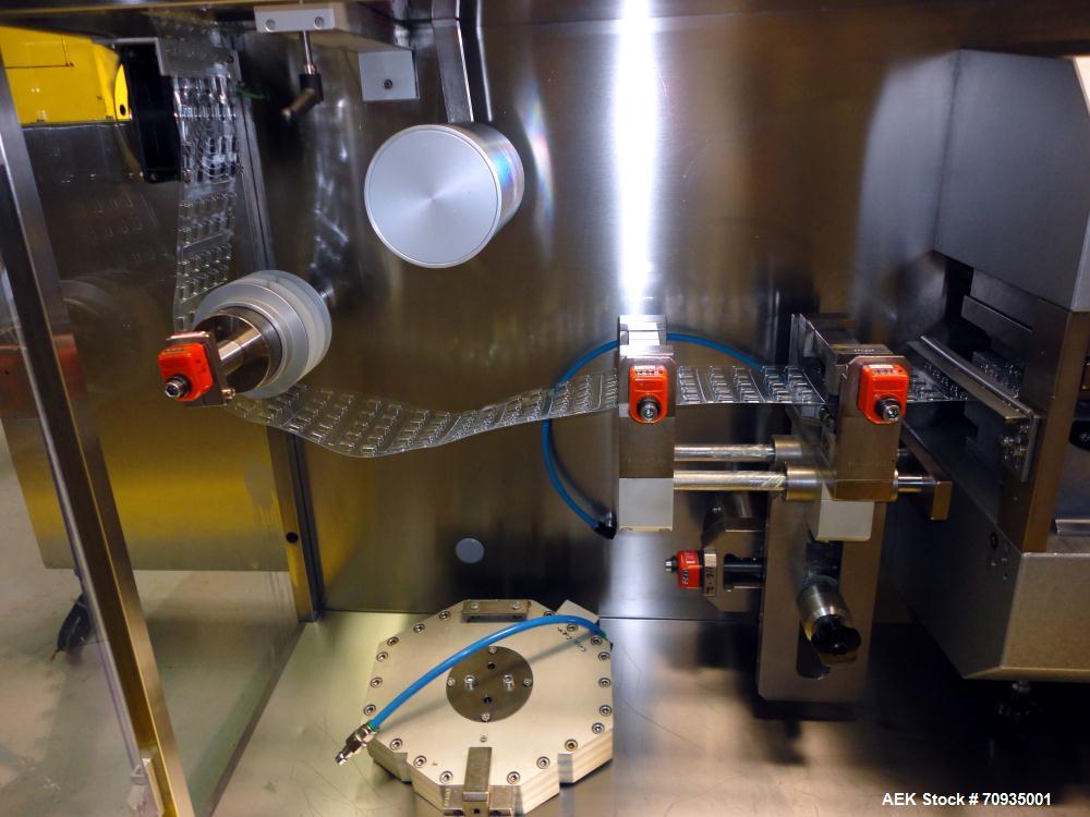 Used Bosch Pharmaceutical Blister Pack and Cartoner Solid Dose Packaging System