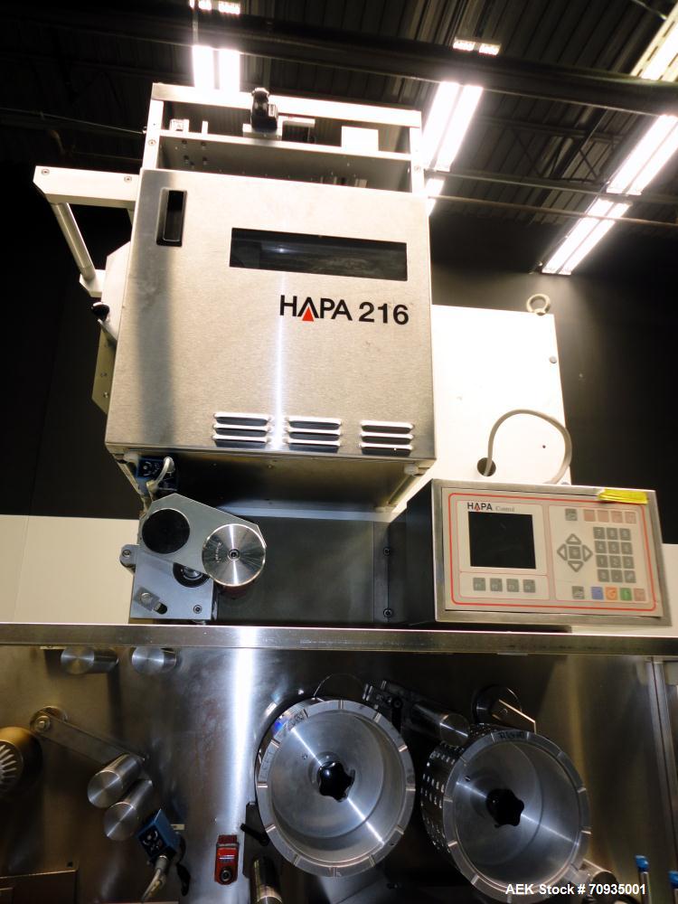 Used Bosch Pharmaceutical Blister Pack and Cartoner Solid Dose Packaging System