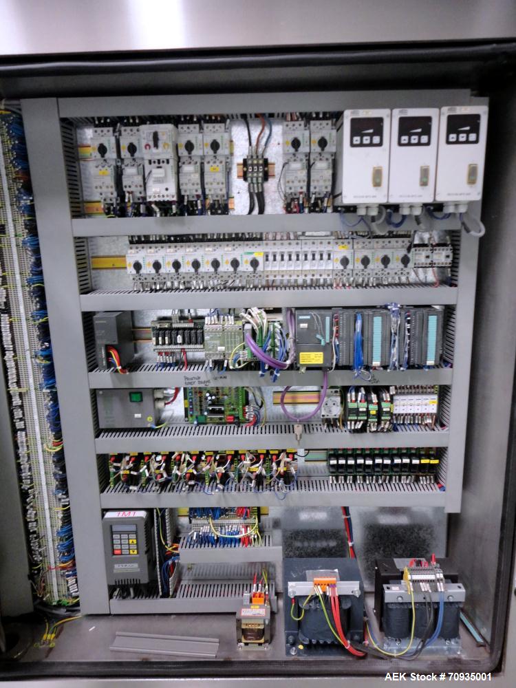 Used Bosch Pharmaceutical Blister Pack and Cartoner Solid Dose Packaging System