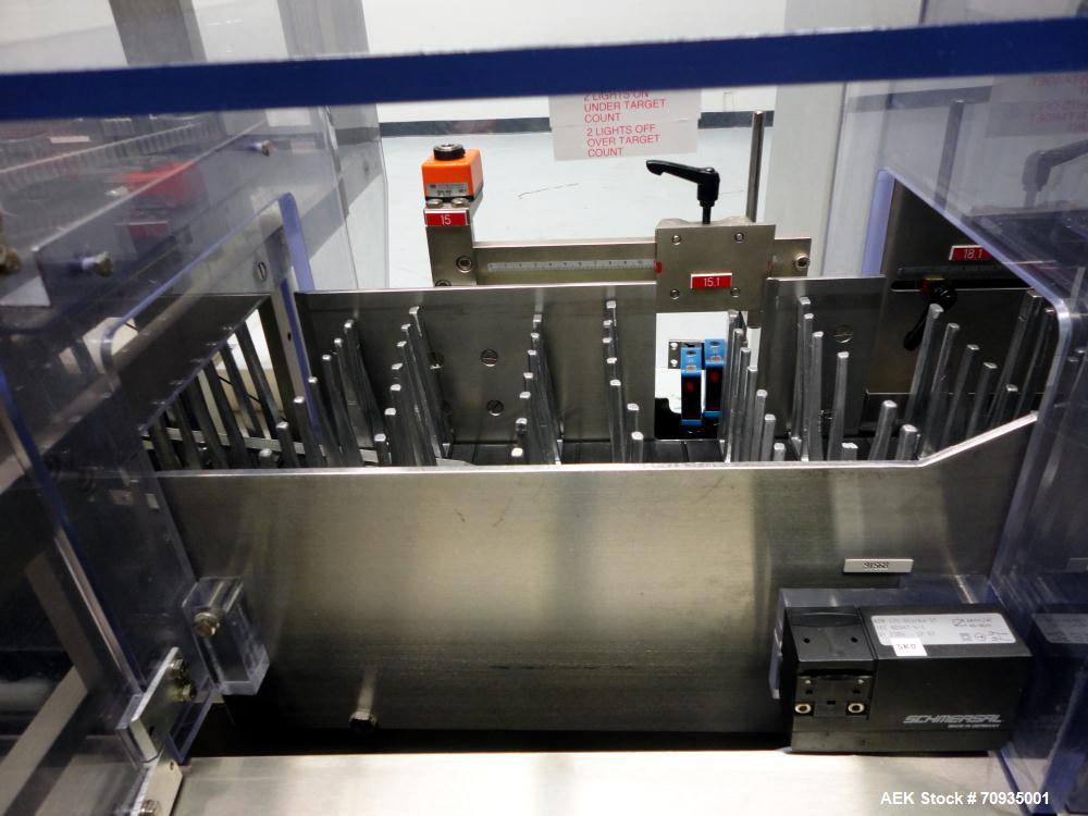 Used Bosch Pharmaceutical Blister Pack and Cartoner Solid Dose Packaging System
