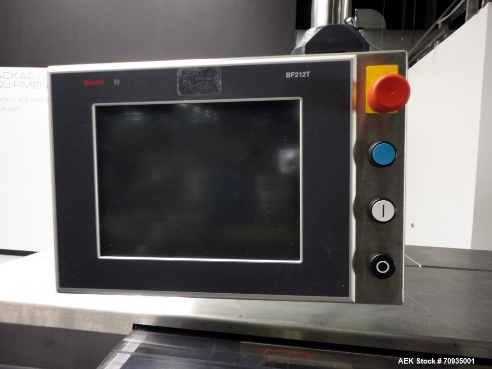 Used Bosch Pharmaceutical Blister Pack and Cartoner Solid Dose Packaging System