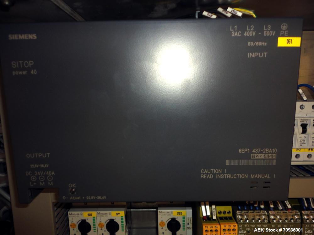 Used Bosch Pharmaceutical Blister Pack and Cartoner Solid Dose Packaging System