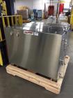 Used Bosch Blister Machine, Model TLT 1400 S. Unit can produce speeds up to 300 blisters per minute. Blister width from 30 to 90 mm. Blister length from 60 to 145 mm. Maximum depth of draw: 12 mm. Cu...