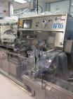 Used IMA TR-135 blister packaging line consisting of the following: IMA model TR-135 blister packaging machine. Has blister size range (Width) 30mm-88mm x (Length) 60mm-135mm x (Depth) 3mm-12mm. Spee...