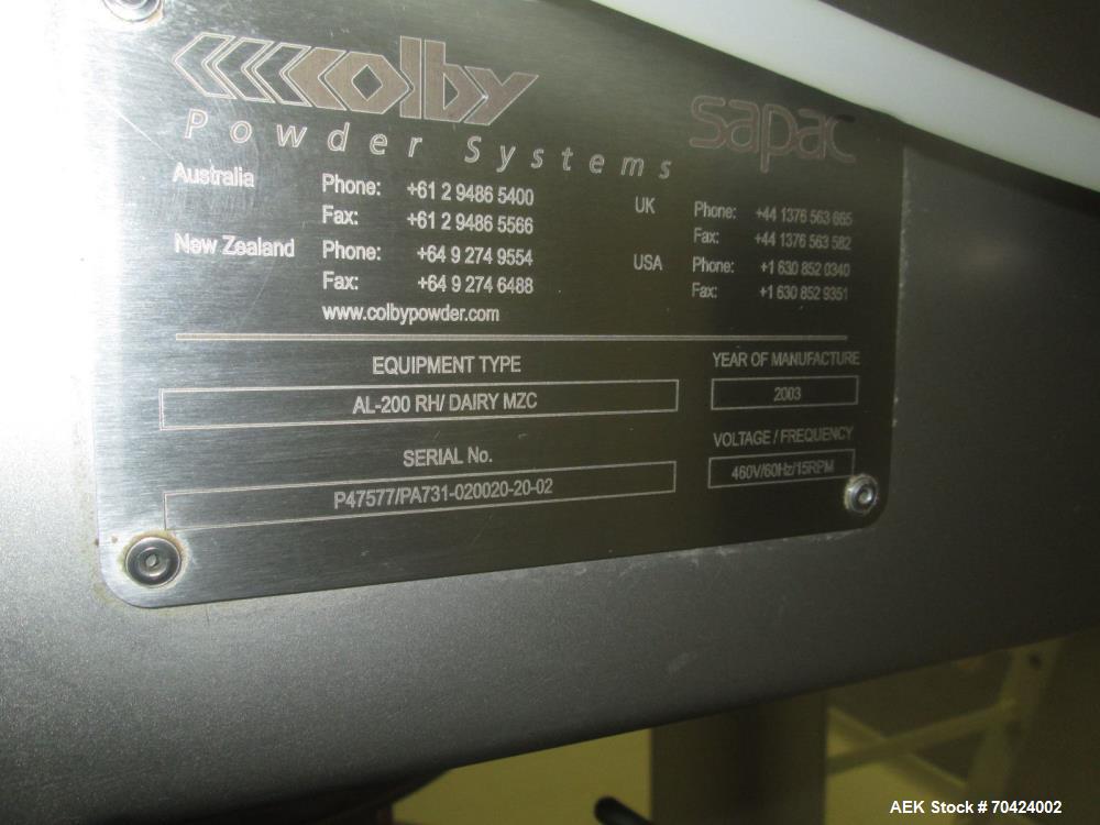 Used GEA Colby Complete Infant Formula Can Filling Plant