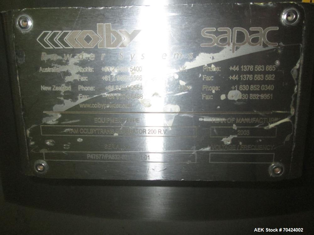 Used GEA Colby Complete Infant Formula Can Filling Plant