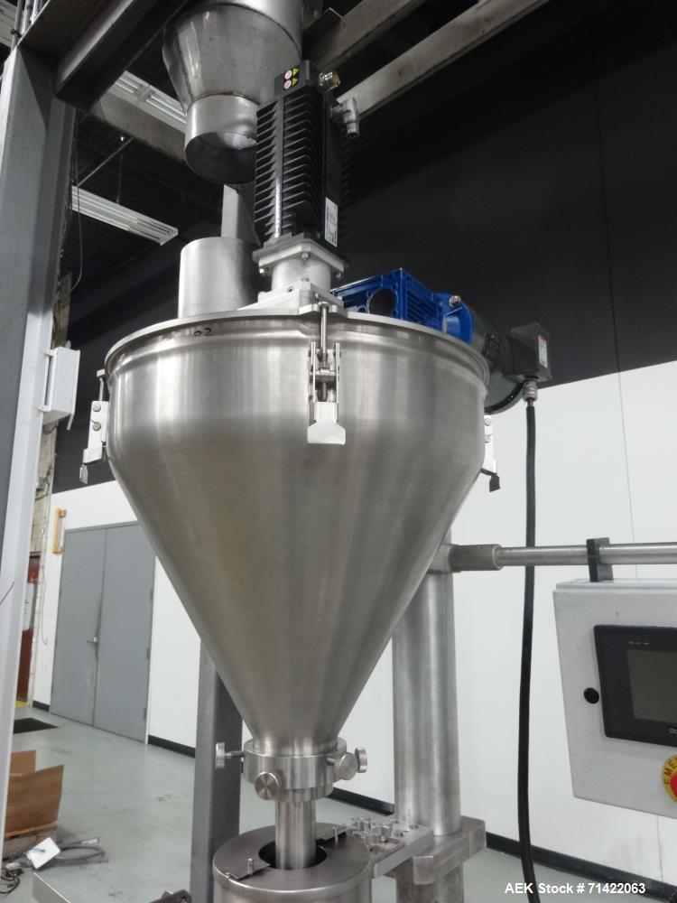 Used Nalbach Nonpareils/Candy Sprinkle Filler with pneumatic product feeder.