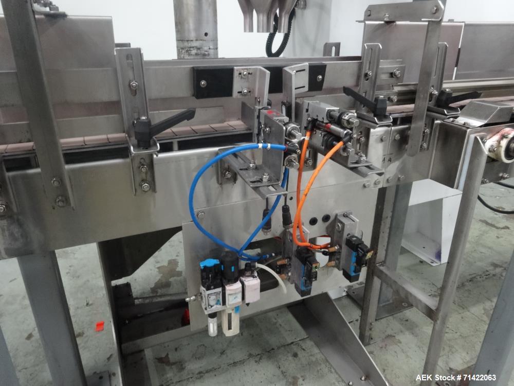 Used- Nalbach Nonpareils/Candy Sprinkle Filler with pneumatic product feeder.