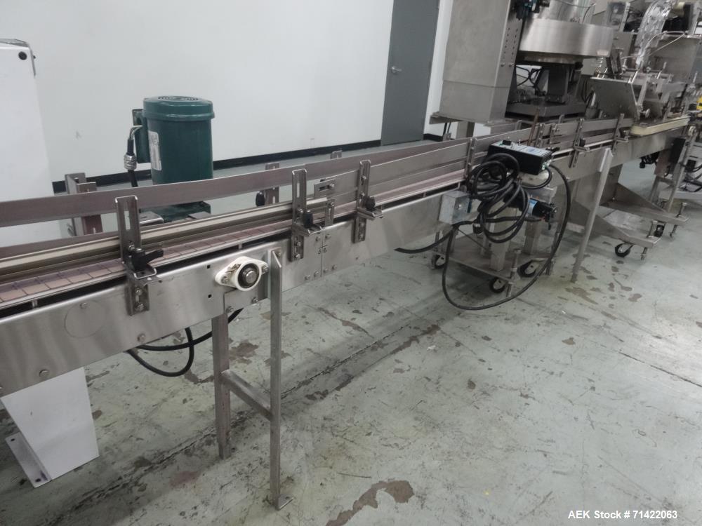 Used Nalbach Nonpareils/Candy Sprinkle Filler with pneumatic product feeder.