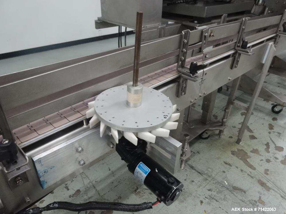 Used Nalbach Nonpareils/Candy Sprinkle Filler with pneumatic product feeder.