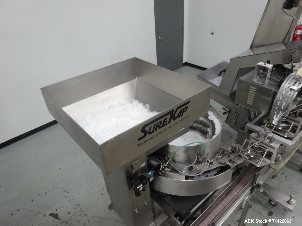 Used- Nalbach Nonpareils/Candy Sprinkle Filler with pneumatic product feeder.