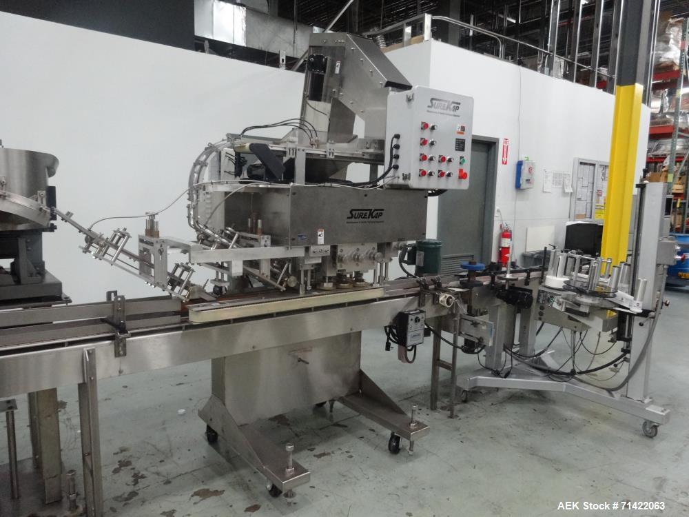 Used- Nalbach Nonpareils/Candy Sprinkle Filler with pneumatic product feeder.