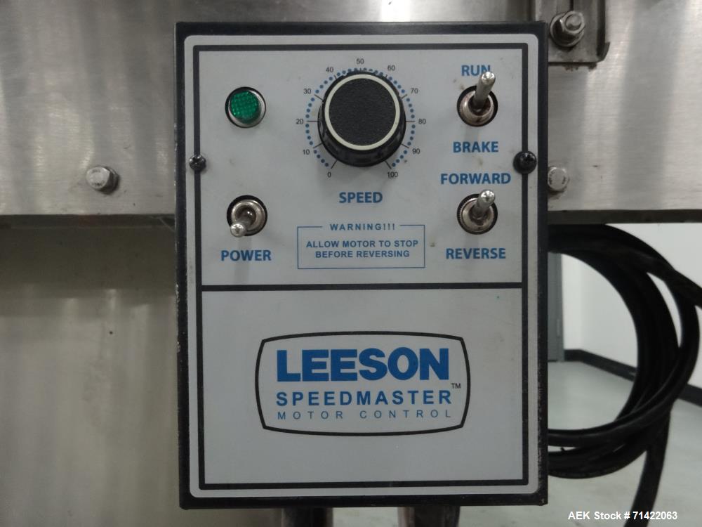 Used Nalbach Nonpareils/Candy Sprinkle Filler with pneumatic product feeder.