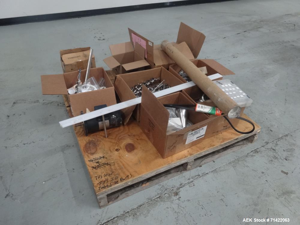 Used Nalbach Nonpareils/Candy Sprinkle Filler with pneumatic product feeder.