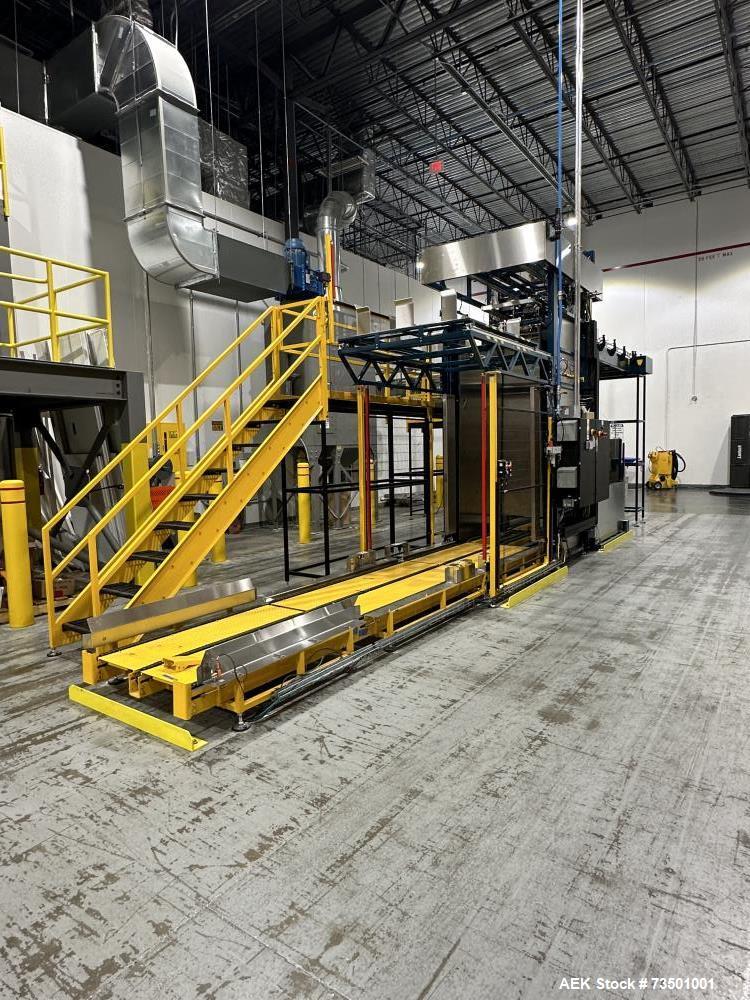 Complete Rotary Powder Filler Line with Labeler, Capper, Case Packer – Never Used