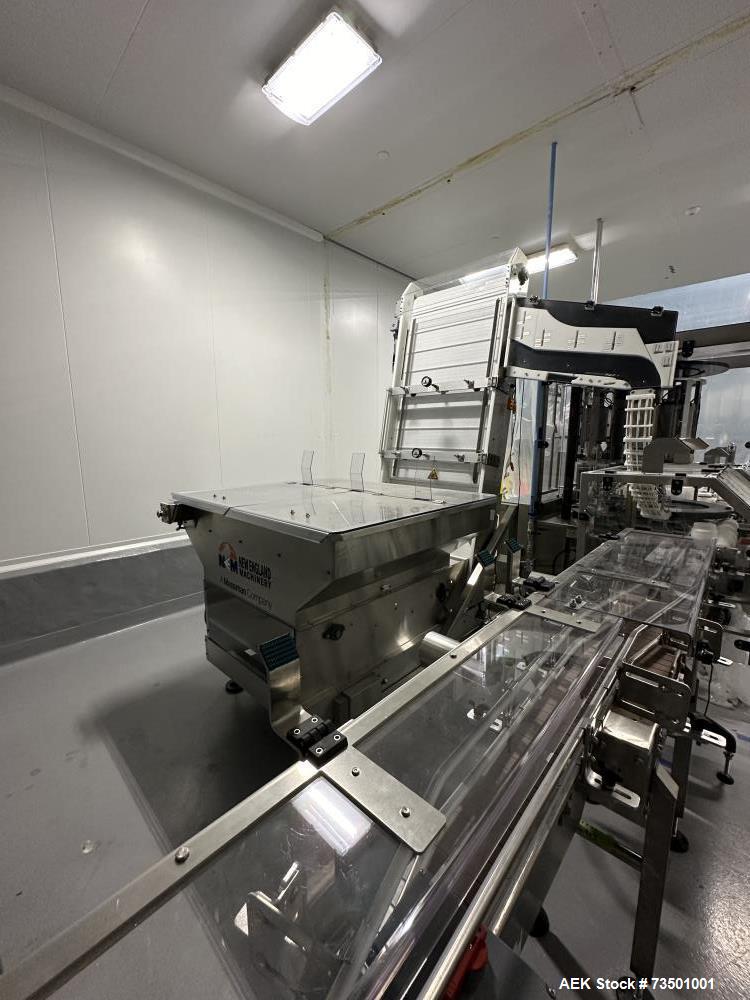 Complete Rotary Powder Filler Line with Labeler, Capper, Case Packer – Never Used