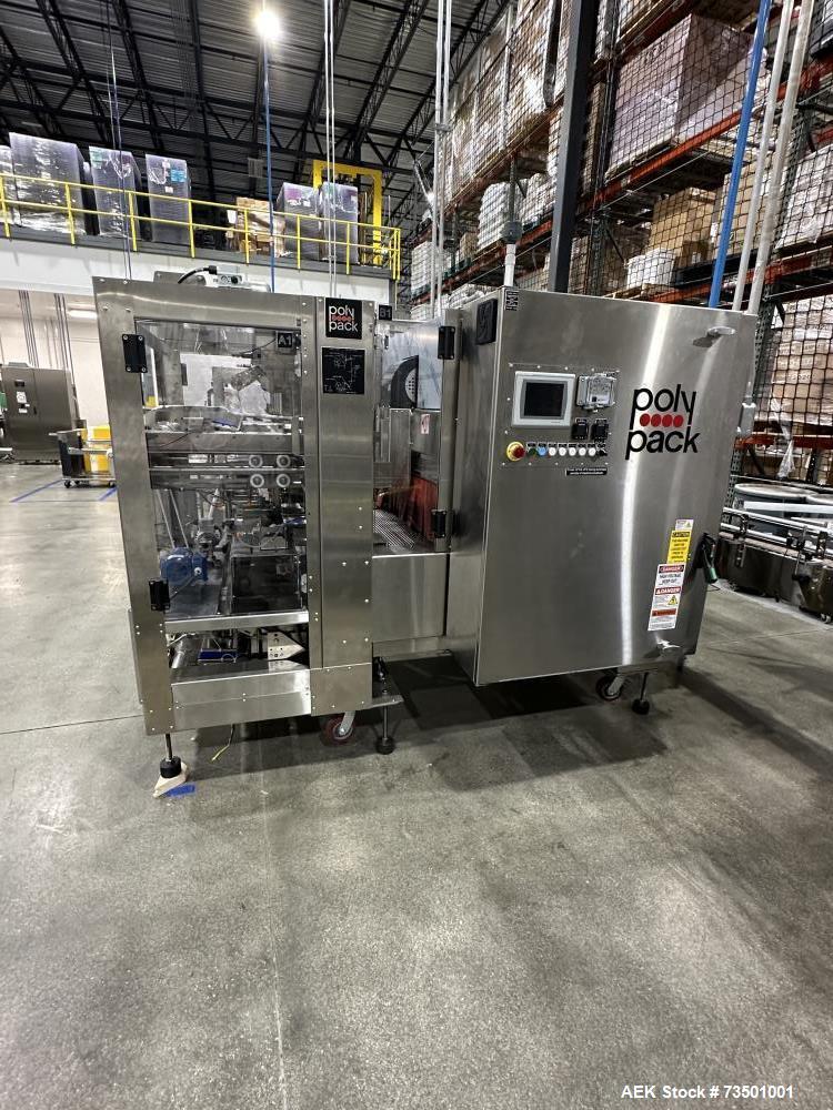Complete Rotary Powder Filler Line with Labeler, Capper, Case Packer – Never Used