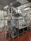 Used All-Fill 24 Station Dual Head Rotary Auger/Powder Filling Line for Bottles or Cannisters! Consists of Sentry double high depalletizer with slip sheet removal, single filer, Sentry lowerator with...