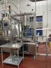 Used All-Fill 24 Station Dual Head Rotary Auger/Powder Filling Line for Bottles or Cannisters! Consists of Sentry double high depalletizer with slip sheet removal, single filer, Sentry lowerator with...