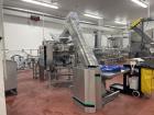 Used All-Fill 24 Station Dual Head Rotary Auger/Powder Filling Line for Bottles or Cannisters! Consists of Sentry double high depalletizer with slip sheet removal, single filer, Sentry lowerator with...