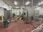 Used All-Fill 24 Station Dual Head Rotary Auger/Powder Filling Line for Bottles or Cannisters! Consists of Sentry double high depalletizer with slip sheet removal, single filer, Sentry lowerator with...