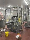 Used All-Fill 24 Station Dual Head Rotary Auger/Powder Filling Line for Bottles or Cannisters! Consists of Sentry double high depalletizer with slip sheet removal, single filer, Sentry lowerator with...