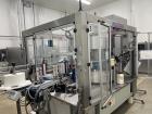 Used All-Fill 24 Station Dual Head Rotary Auger/Powder Filling Line for Bottles or Cannisters! Consists of Sentry double high depalletizer with slip sheet removal, single filer, Sentry lowerator with...