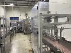 Used All-Fill 24 Station Dual Head Rotary Auger/Powder Filling Line for Bottles or Cannisters! Consists of Sentry double high depalletizer with slip sheet removal, single filer, Sentry lowerator with...