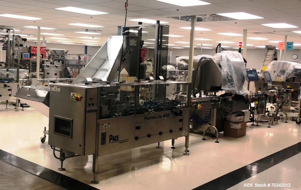 Used Capsule/Tablet Bottling Line.