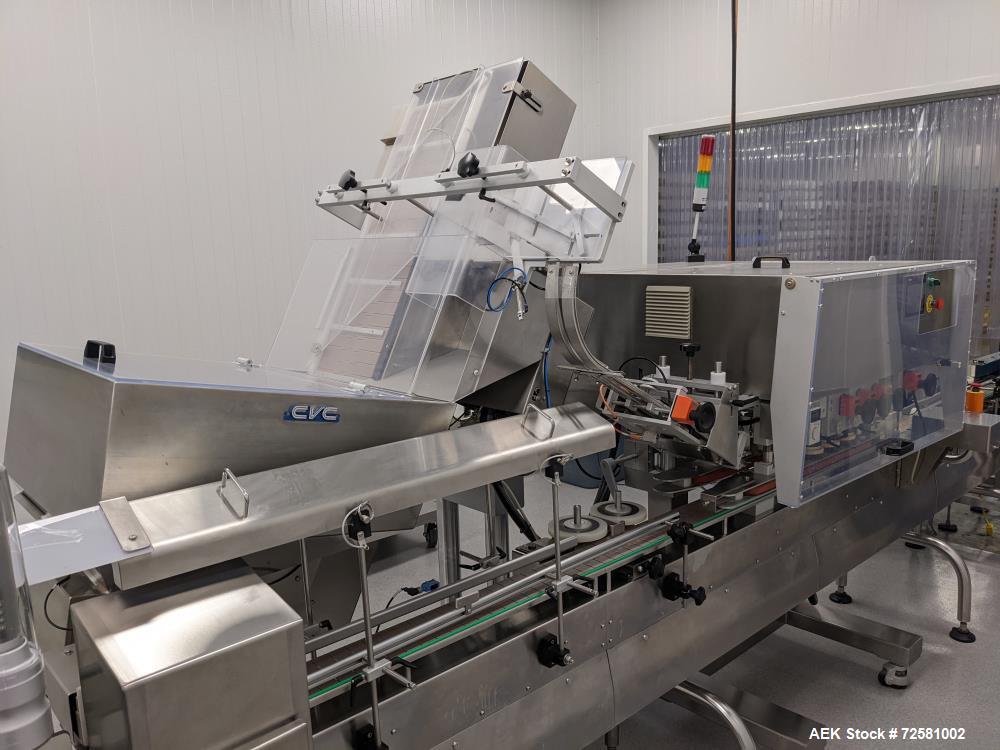 Used CVC Systems Complete Solid Dose Bottle Filling Line