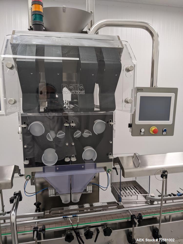 Used CVC Systems Complete Solid Dose Bottle Filling Line