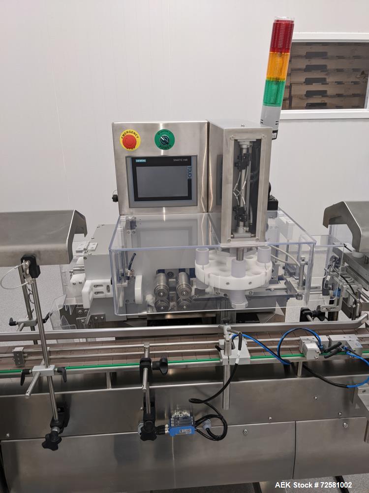 Used CVC Systems Complete Solid Dose Bottle Filling Line