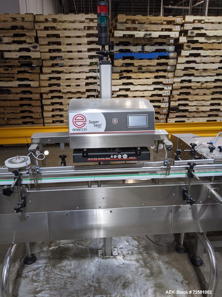 Used CVC Systems Complete Solid Dose Bottle Filling Line