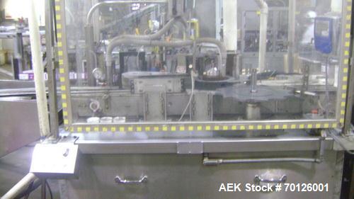 Used Kalish Monocount Packaging Line, consisting of: Kalish packout conveyor, Checkweigher, Kalish Swiftpack Electronic counters (s/n M3137, M2691), a Kalish Labelstar labeler, New England Machinery ...