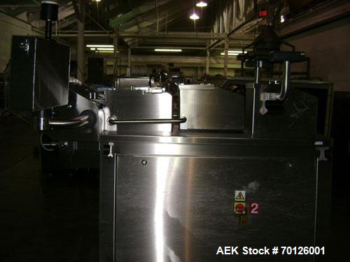 Used Kalish Monocount Packaging Line, consisting of: Kalish packout conveyor, Checkweigher, Kalish Swiftpack Electronic counters (s/n M3137, M2691), a Kalish Labelstar labeler, New England Machinery ...