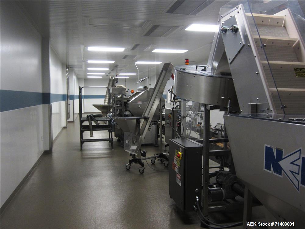 Used Lakso 990 (Model93) Complete Solid Dose Packaging line.